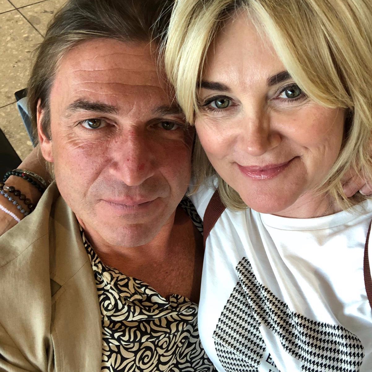 Anthea Turner engagement to Mark Armstrong